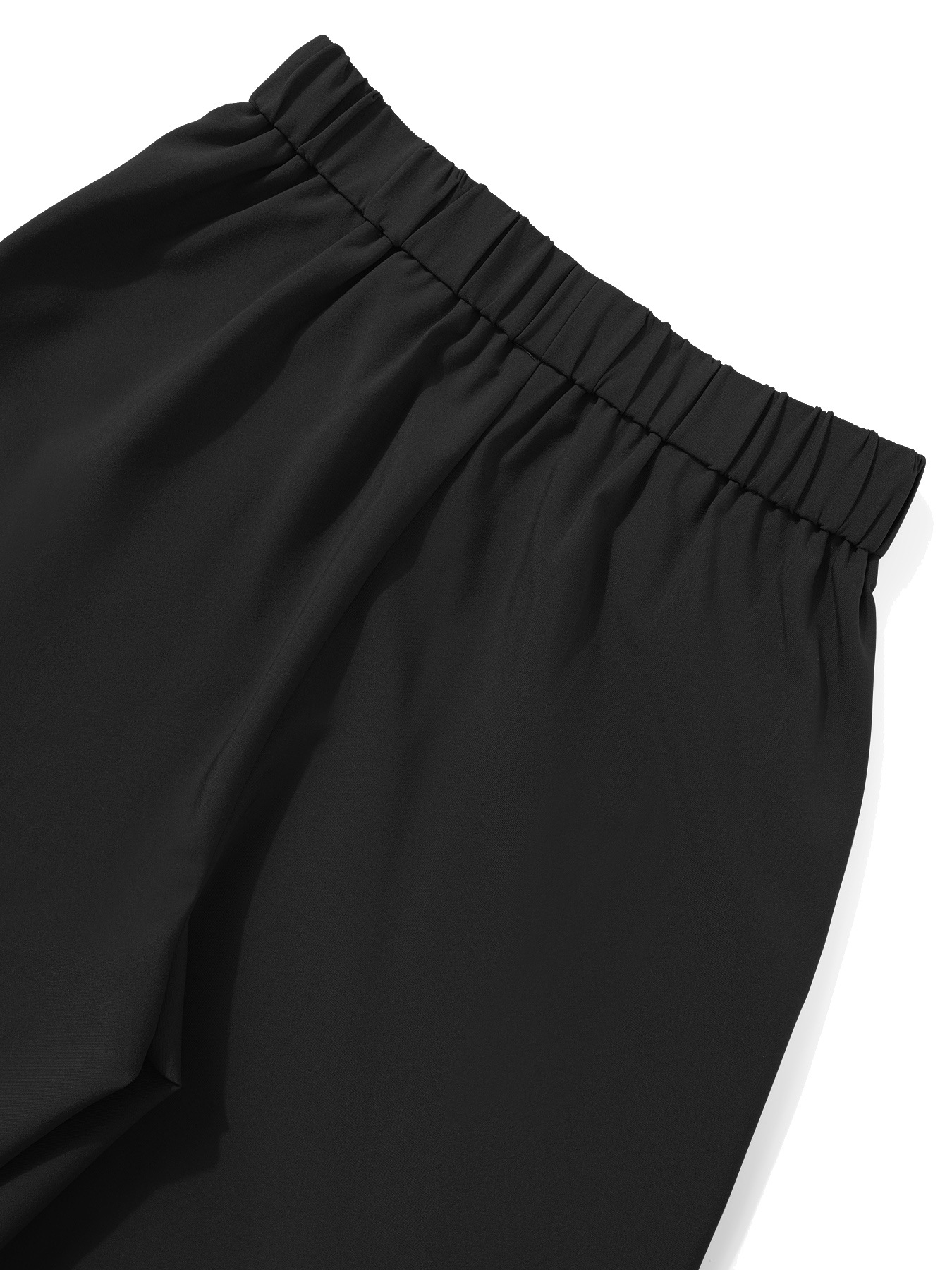 パンツセットアップ なめらかドレープワイドパンツ