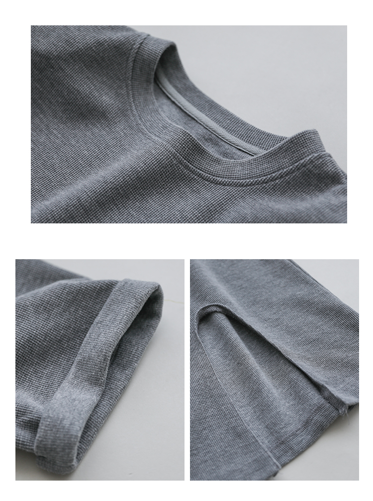 パンツセットアップ リブ編み半袖上下セット楽ちんルームウェア