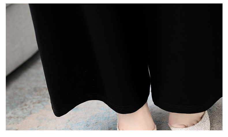 パンツセットアップ レイヤードデザイン ワイドパンツセット