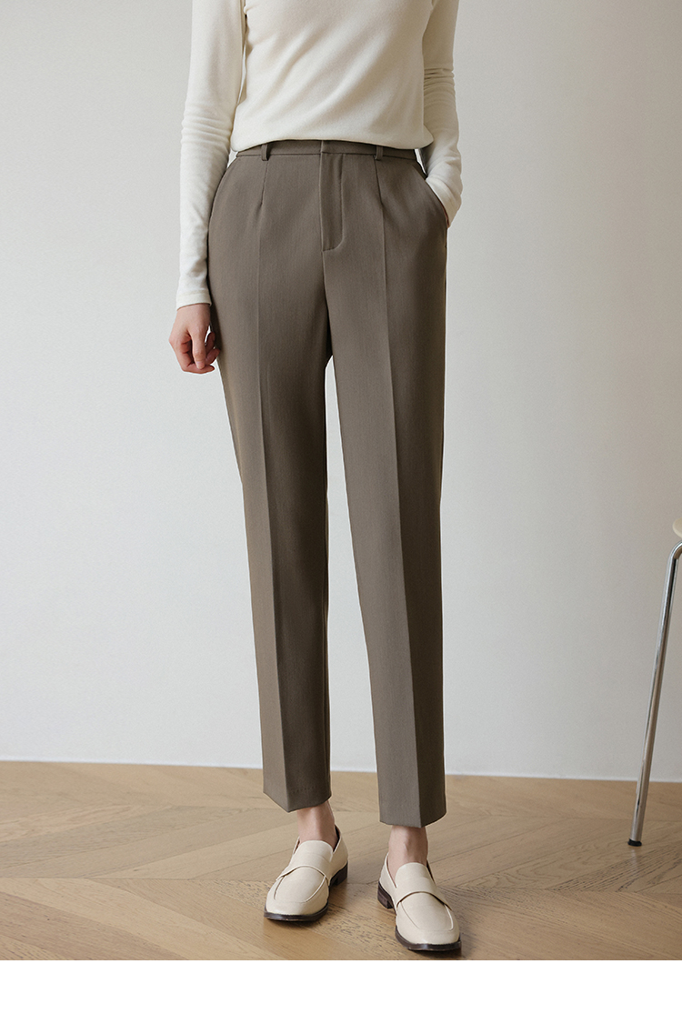 パンツセットアップ 上質シルエット パンツセットアップ