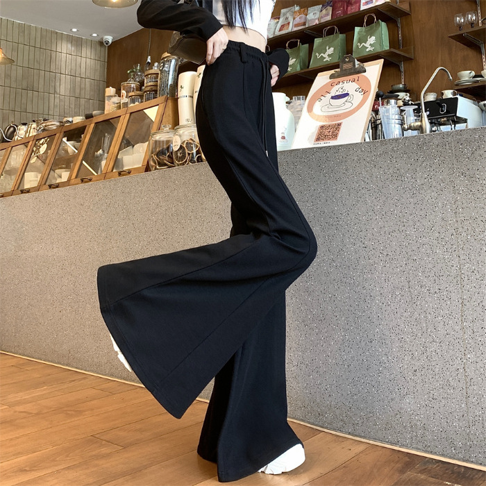 パンツセットアップ フレアシルエット ワイドパンツ