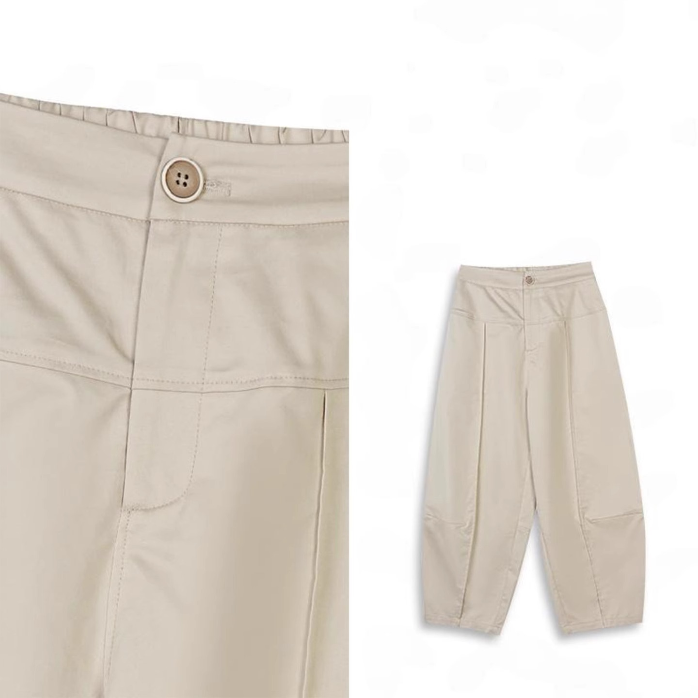 パンツセットアップ すっきりシルエットワイドパンツ