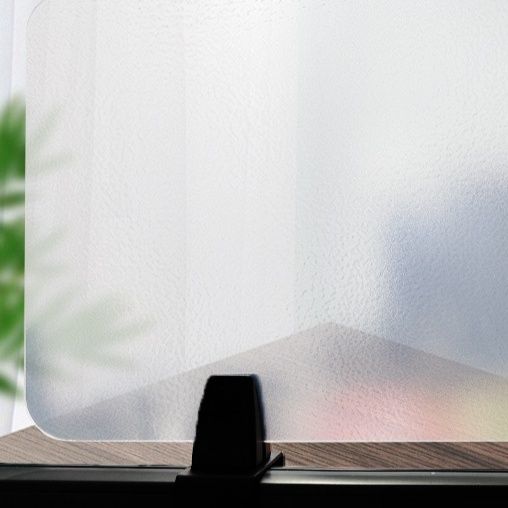 パーテーション 半透明すりガラス調卓上仕切りパネル