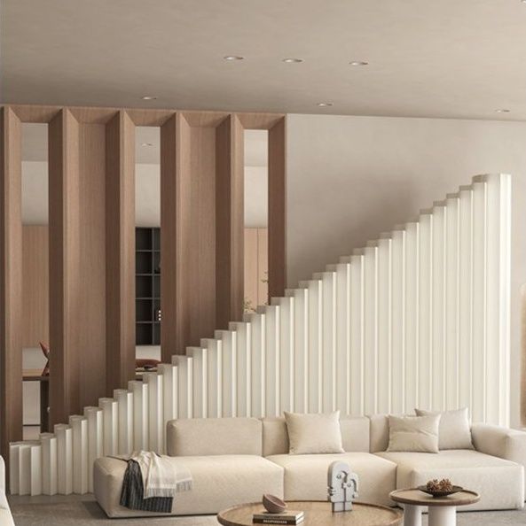 パーテーション 立体波型蛇腹式間仕切りパーテーション