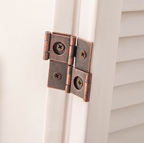 パーテーション 天然木製三連ルーバー間仕切り衝立