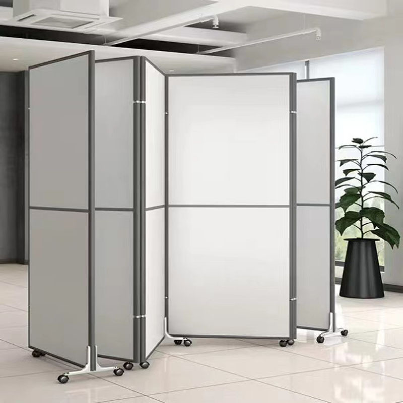 パーテーション 自立式キャスター付き折りたたみ間仕切りパネル