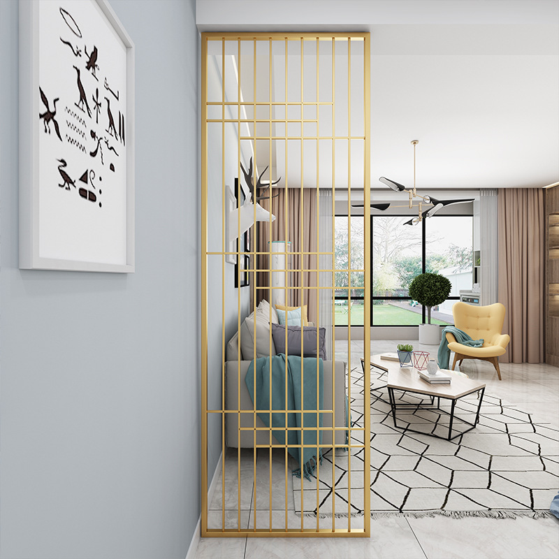 パーテーション 幾何学模様突っ張りパーテーション間仕切り