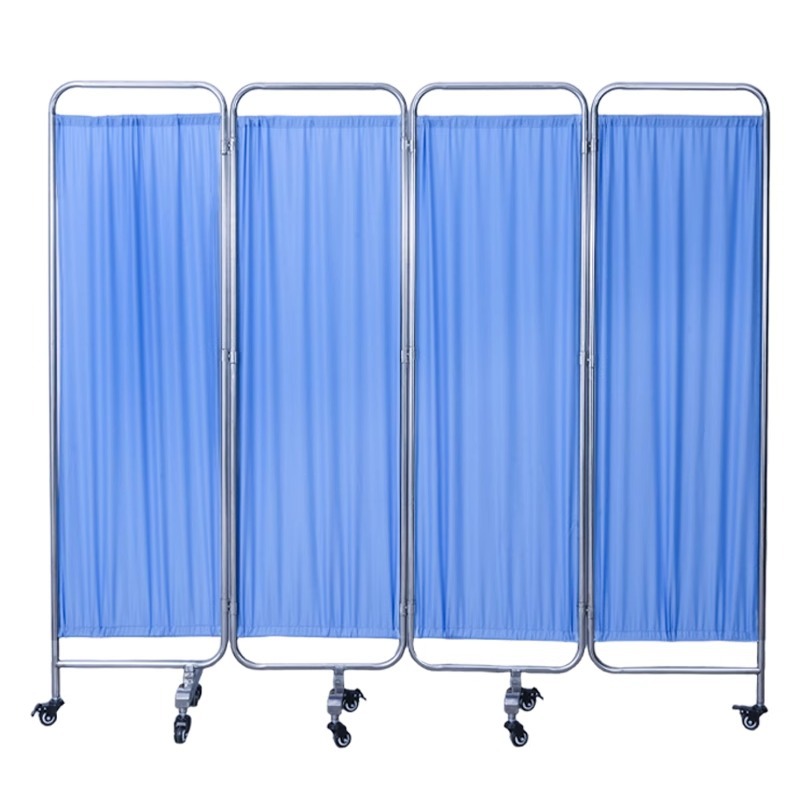 パーテーション 医療用キャスター付き折りたたみ式間仕切り