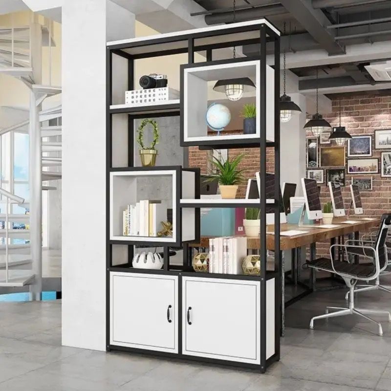 パーテーション 収納機能付き間仕切り棚パーテーション