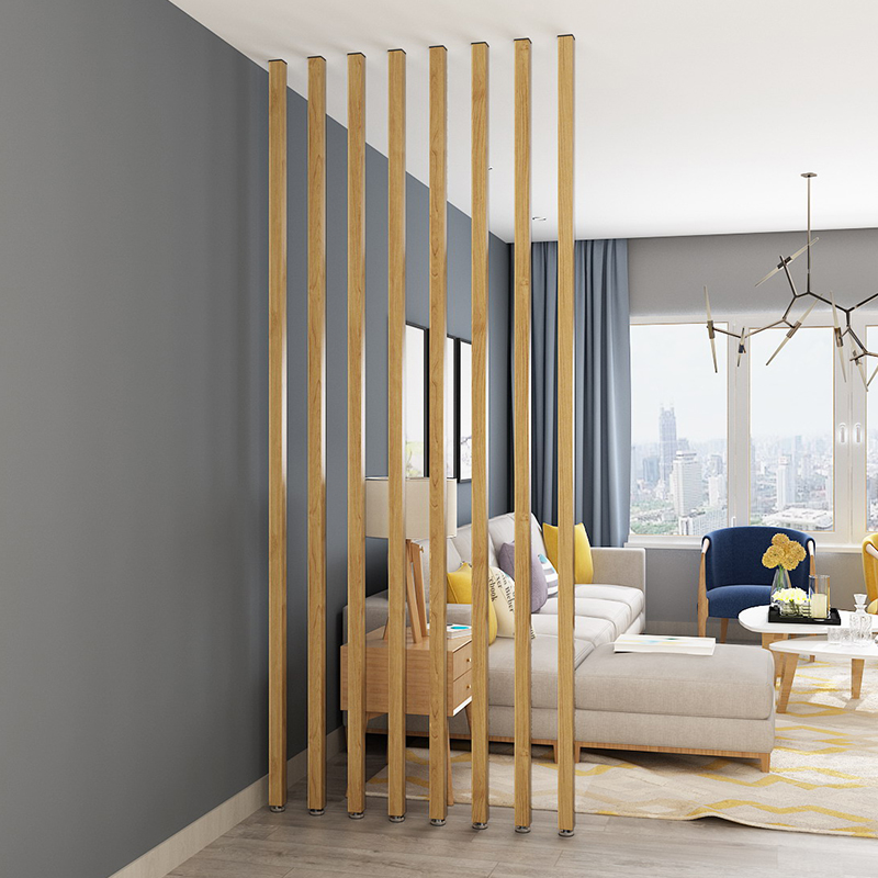 パーテーション 天然木縦格子パーテーション間仕切り