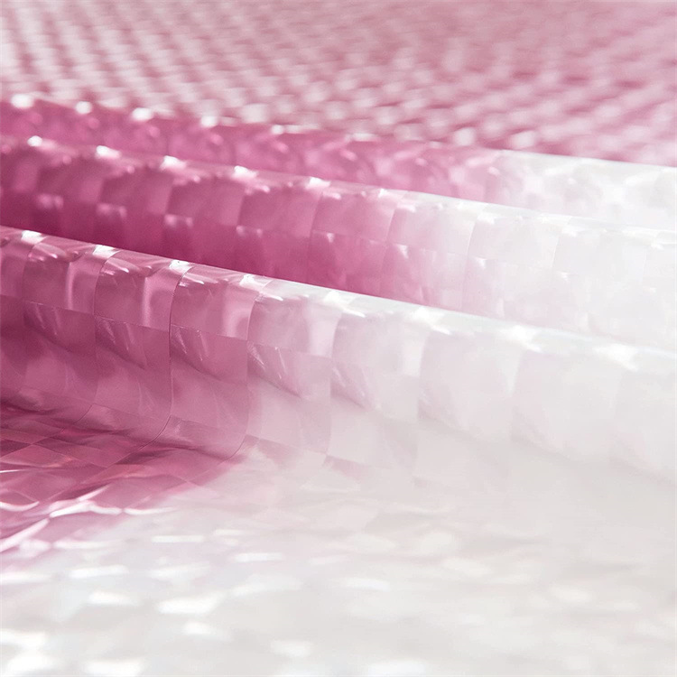 パーテーション 縦縞模様の段染めパーテーション用カーテン