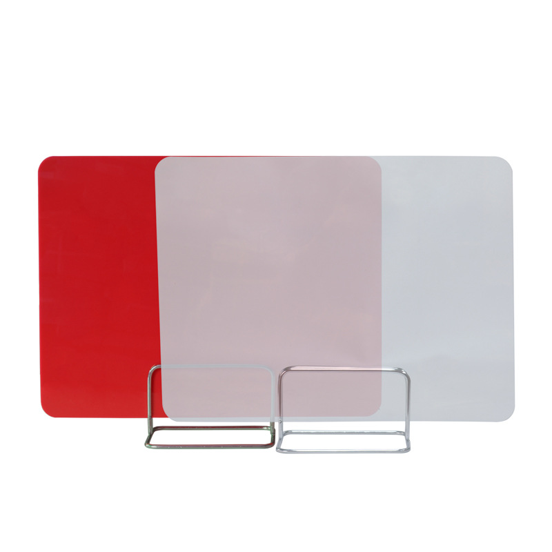 パーテーション 自立式金属脚付き卓上間仕切りパネル