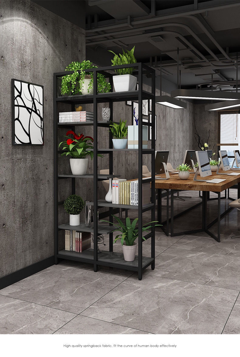 パーテーション 多段式オープンシェルフ間仕切り収納棚