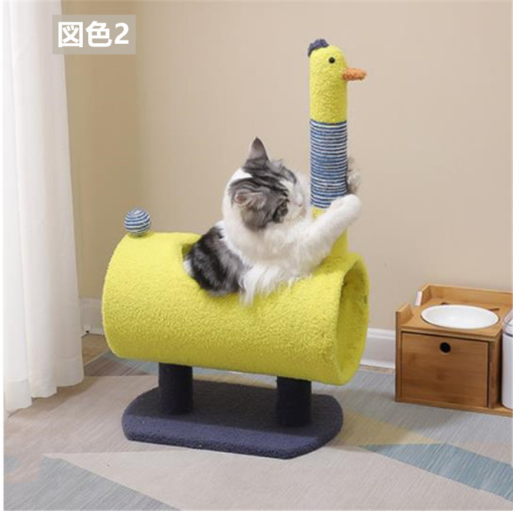 猫 おもちゃ 猫用多機能キャットタワー 運動不足解消グッズ サイザル麻