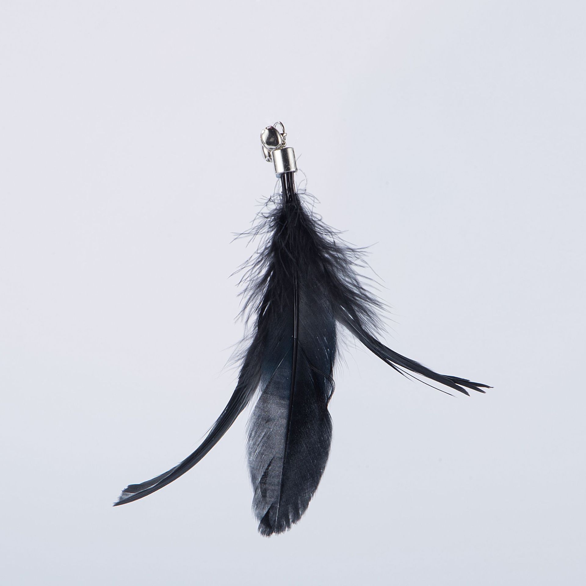 猫 おもちゃ 超ロング羽根付き猫じゃらし釣り竿タイプ