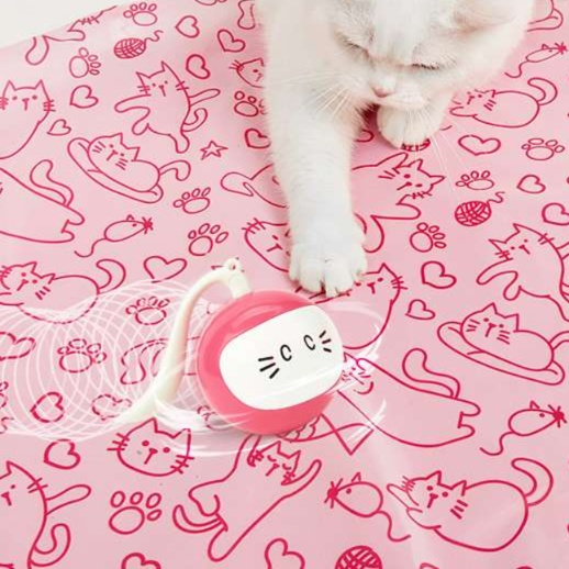 猫 おもちゃ ねこ遊びボール付き電動おもちゃ