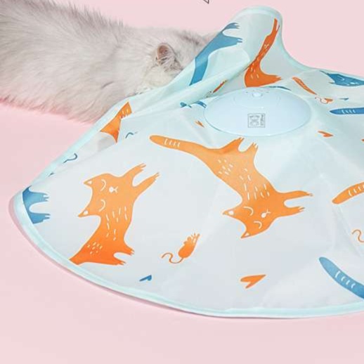 猫 おもちゃ くるくるマット型猫じゃらし