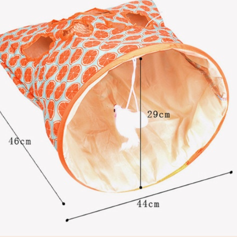 猫 おもちゃ 遊び心くすぐるトンネル型猫じゃらし