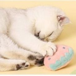 猫 おもちゃ 果物畑のお散歩猫じゃらし