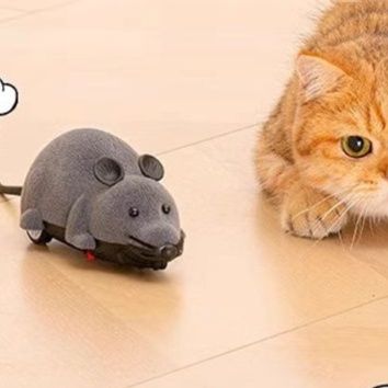 猫 おもちゃ リモコン操作ネズミ猫じゃらし