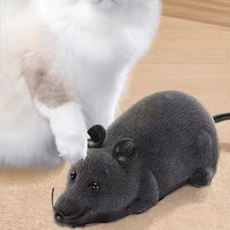 猫 おもちゃ リモコン操作ネズミ猫じゃらし