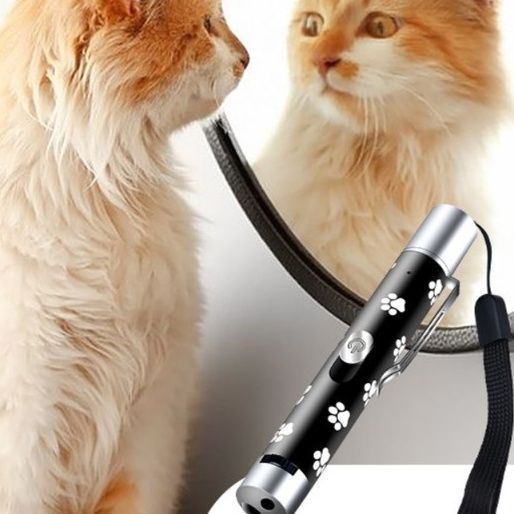 猫 おもちゃ 多機能レーザーポインター型猫じゃらし