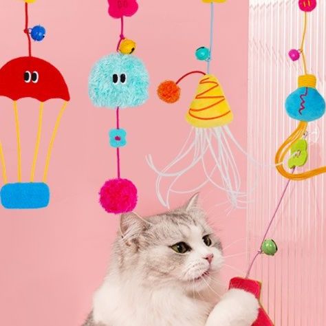 猫 おもちゃ もちゃぶる 遊び心くすぐる猫じゃらし