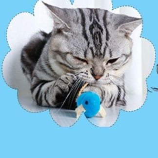 猫 おもちゃ 毛糸ねずみのじゃれ遊びセット