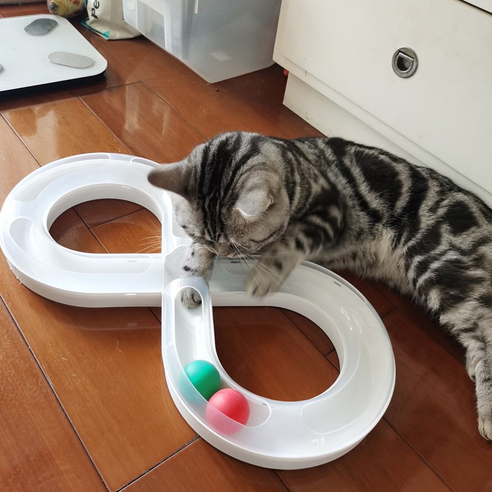 猫 おもちゃ 無限ループ・キャットボール猫じゃらし
