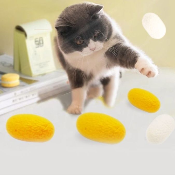 猫 おもちゃ またたび配合 癒しの遊び玉