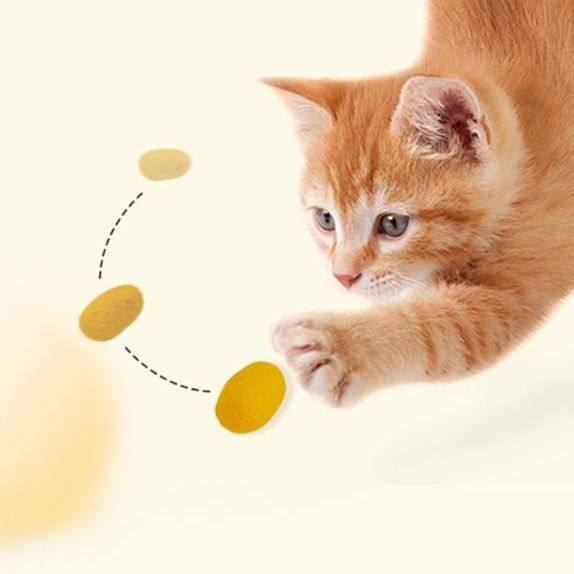 猫 おもちゃ またたび配合 癒しの遊び玉