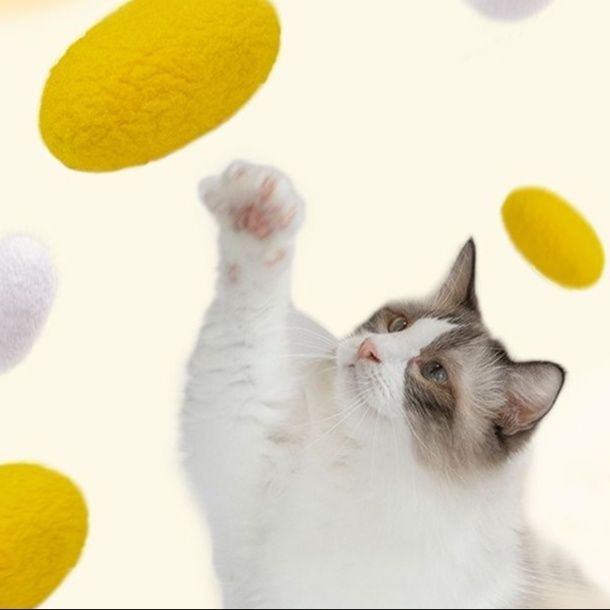 猫 おもちゃ またたび配合 癒しの遊び玉