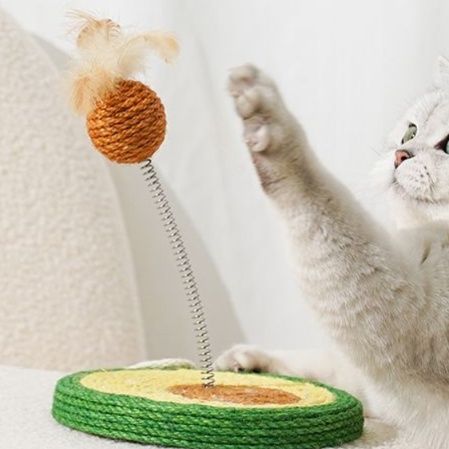猫 おもちゃ すいかの輪っかじゃらし