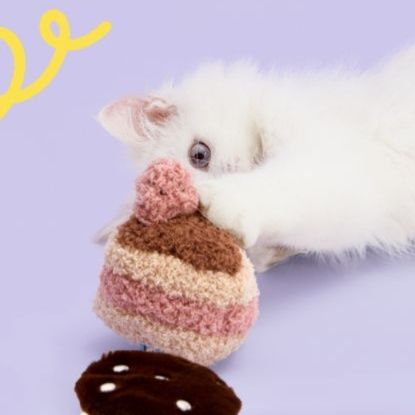 猫 おもちゃ ふわもこ スイーツ じゃらし