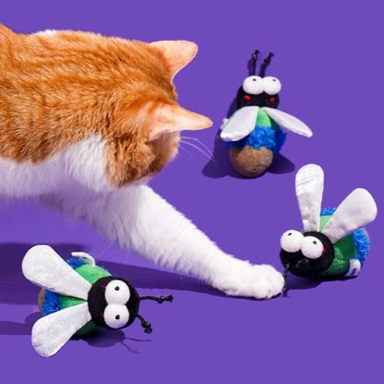 猫 おもちゃ ぶんぶんハチさん猫じゃらし