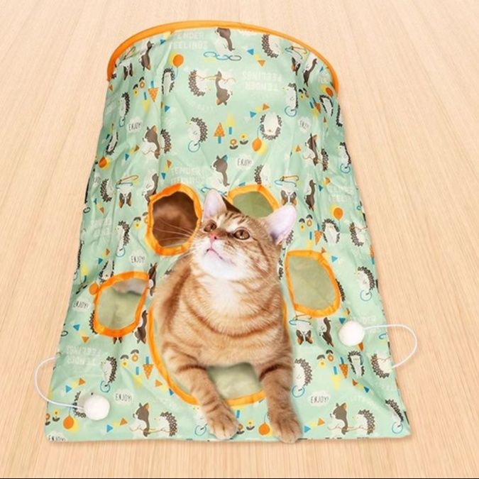 猫 おもちゃ もぐりんトンネル