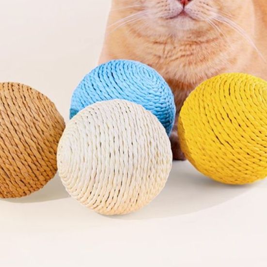 猫 おもちゃ 自然派麻玉 ころころ猫じゃらし