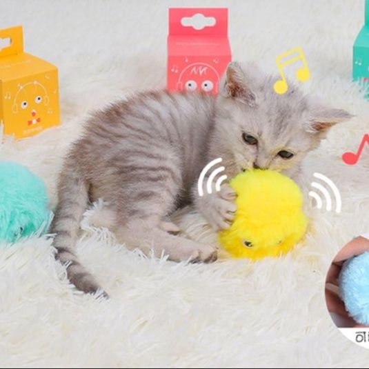 猫 おもちゃ おしゃべりポンポン もふもふ猫じゃらし