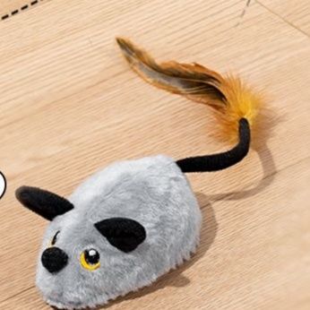猫 おもちゃ リモコン操作式 ネズミ型猫じゃらし