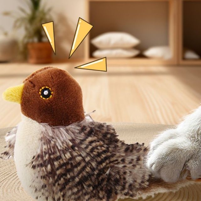 猫 おもちゃ お散歩お友達猫じゃらし 鳥タイプ
