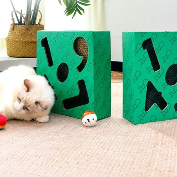 猫 おもちゃ ハンティングボックス 知育型猫じゃらし