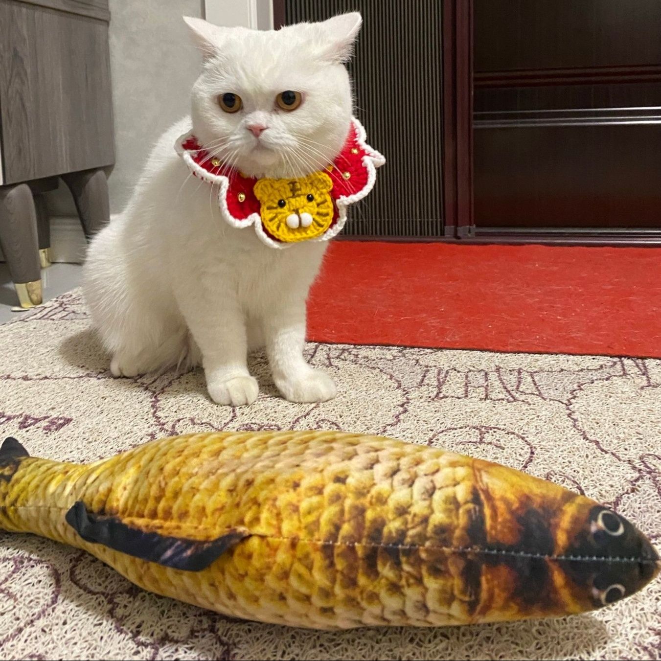 猫 おもちゃ おさかなぬいぐるみ 猫じゃらし