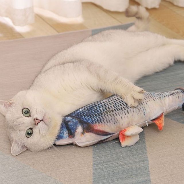 猫 おもちゃ おさかなぬいぐるみ 猫じゃらし