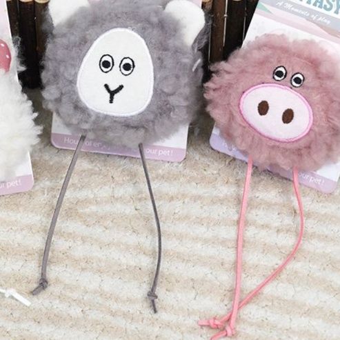 猫 おもちゃ もふもふ動物のおさんぽ知育玩具