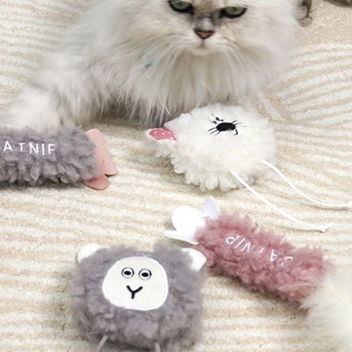 猫 おもちゃ もふもふ動物のおさんぽ知育玩具