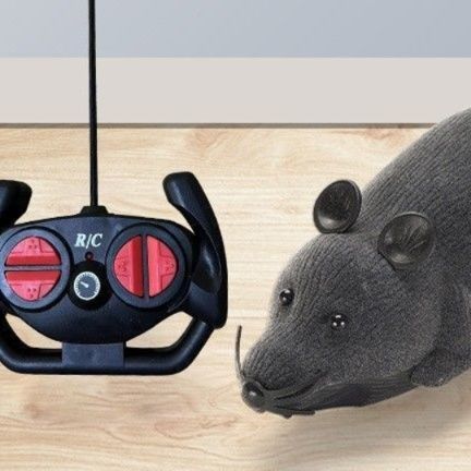 猫 おもちゃ リモコン式ネズミおもちゃ