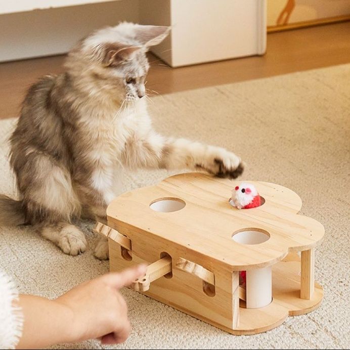 猫 おもちゃ もぐもぐパンチング もちゃもちゃタワー