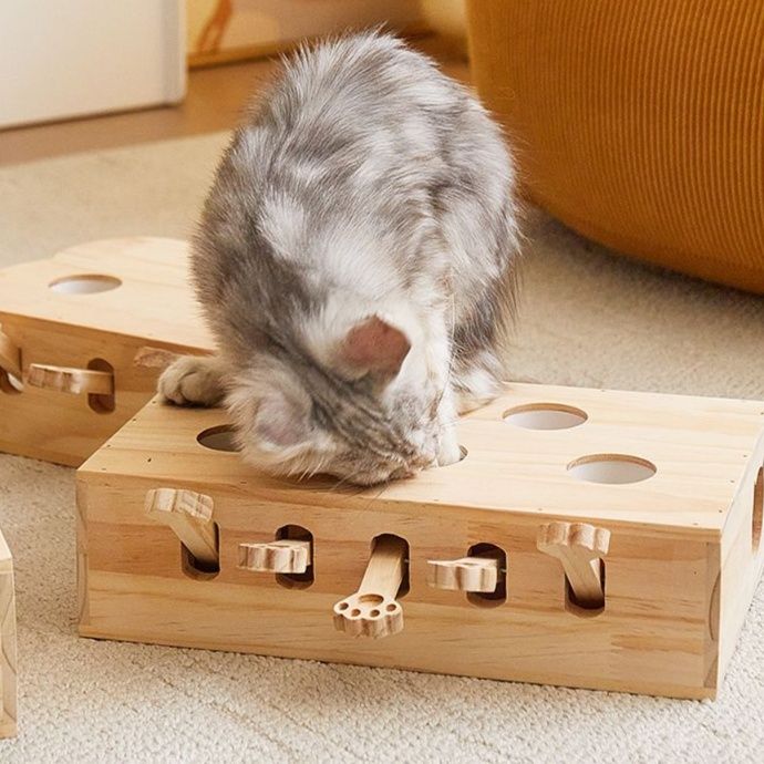 猫 おもちゃ もぐもぐパンチング もちゃもちゃタワー