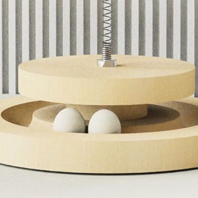 猫 おもちゃ くるくるボール知育玩具ねこじゃらし