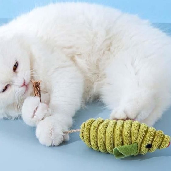 猫 おもちゃ もちもちネズミのキャットトイ3点セット